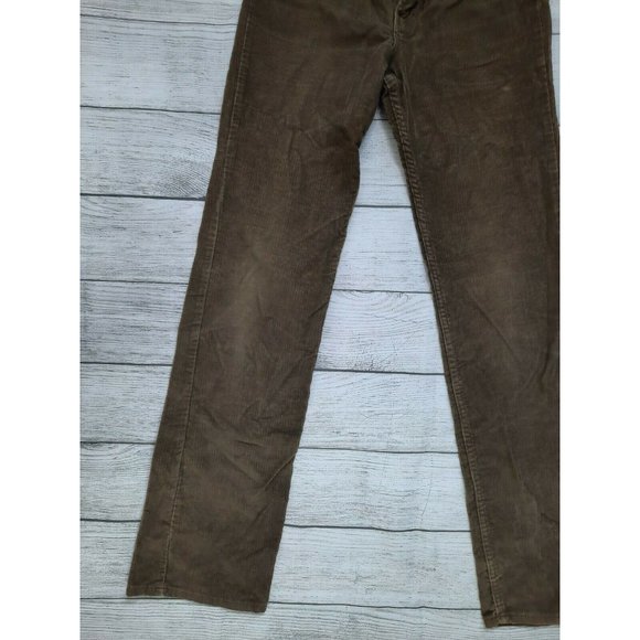 80s Levi’s Saddleman Boot Jeans Brown Corduroy 28x33  716-1529 meas. 27x31 - Picture 5 of 9